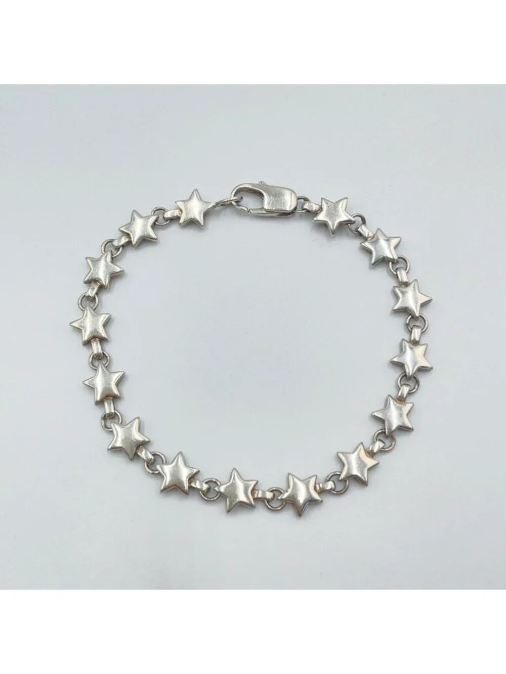 Tiffany & Co Puff Star 925 Sterling Silver Bracelet
